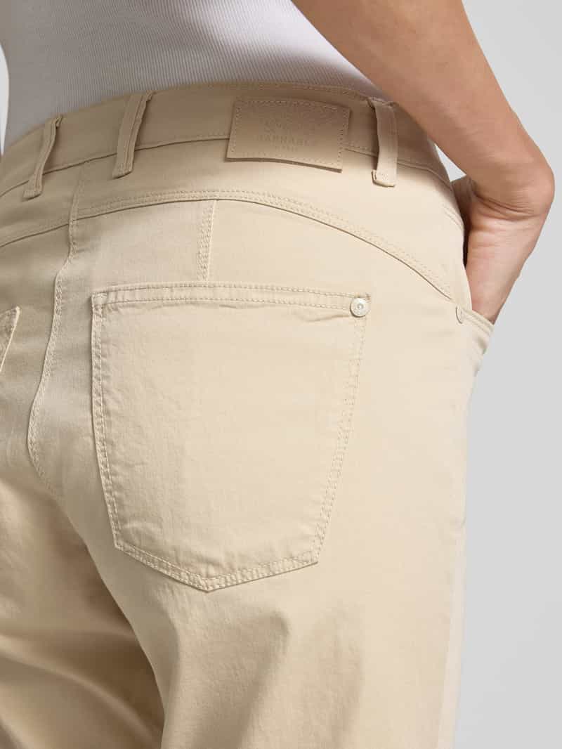 Raphaela By Brax Super slim fit capribroek met steekzakken model 'LUCA'