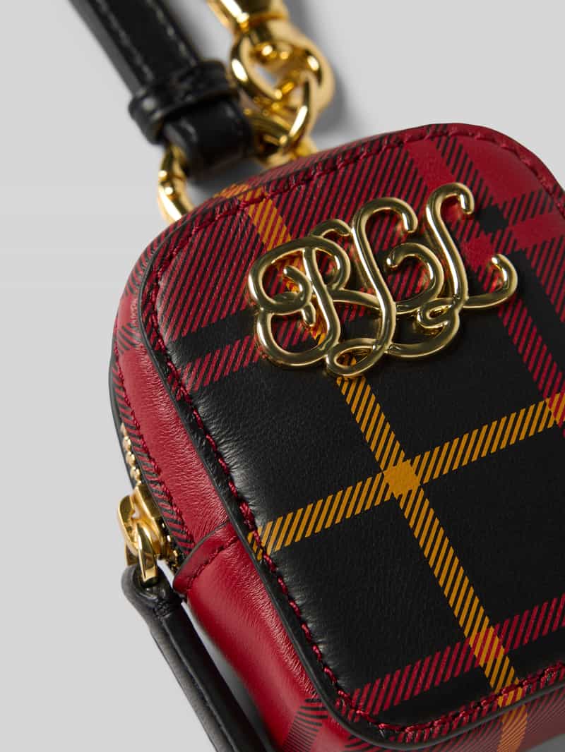 Lauren Ralph Lauren Hanger van schapenleer met labelapplicatie