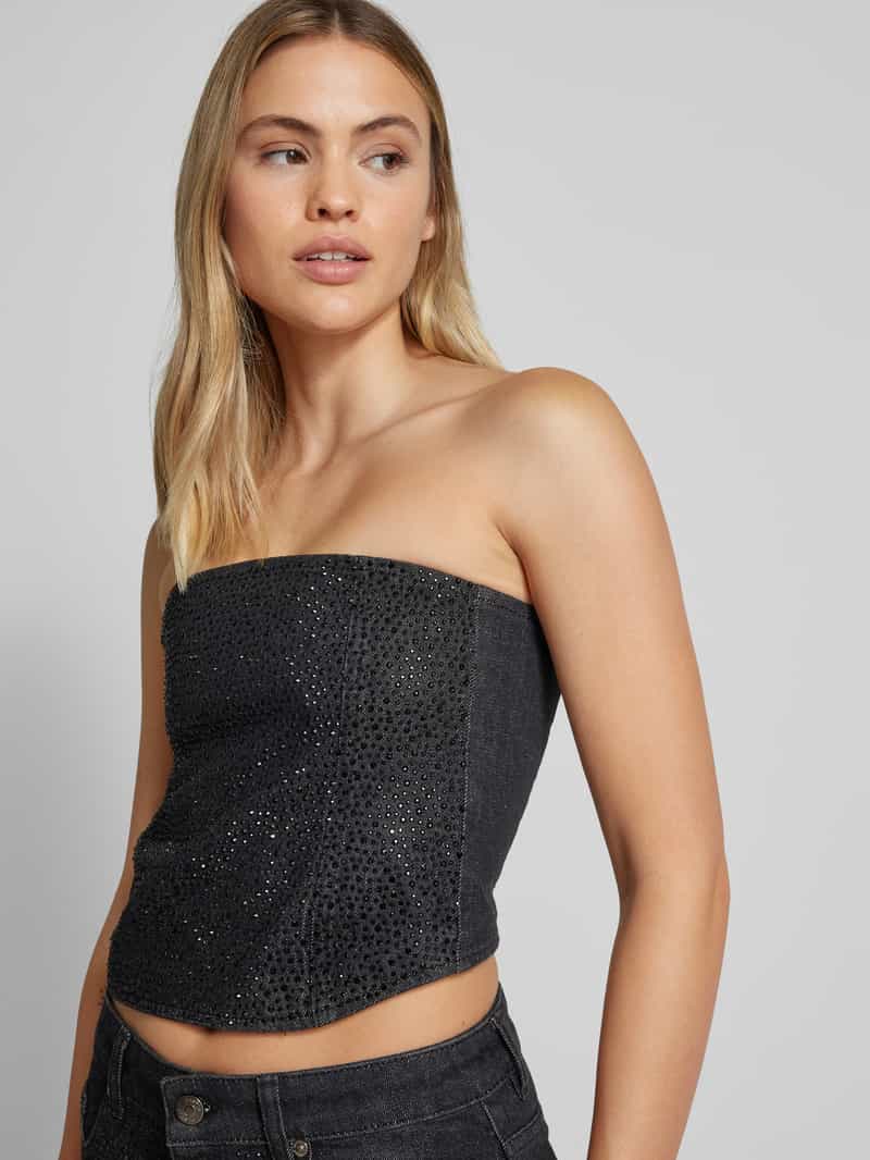 Gestuz Bandeautop met siersteentjes model 'Zorah'