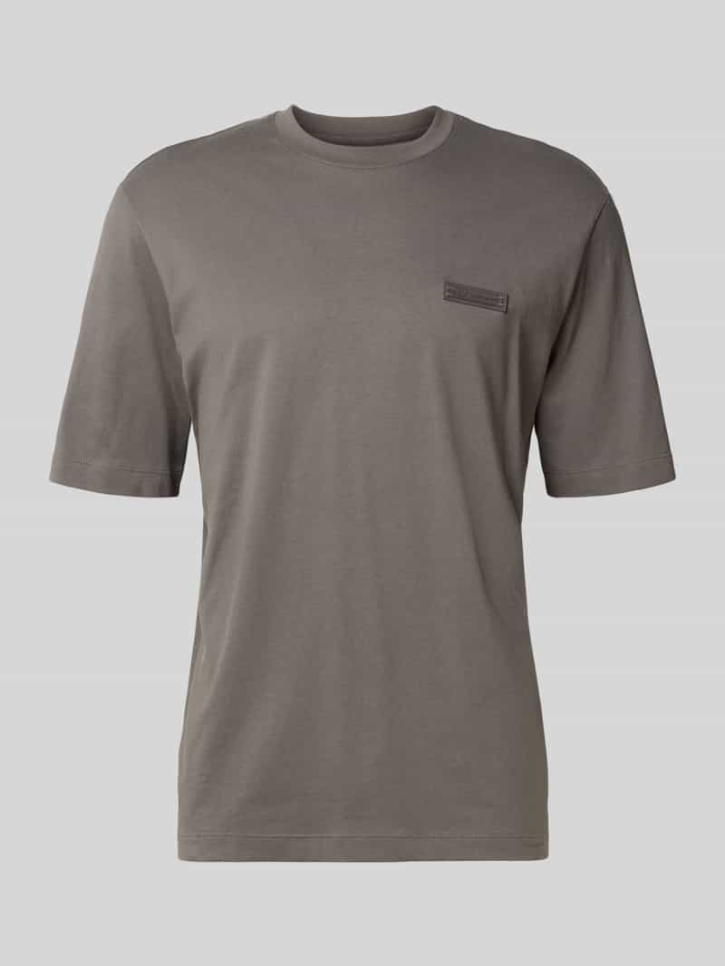 Armani Exchange T-shirt met labelpatch