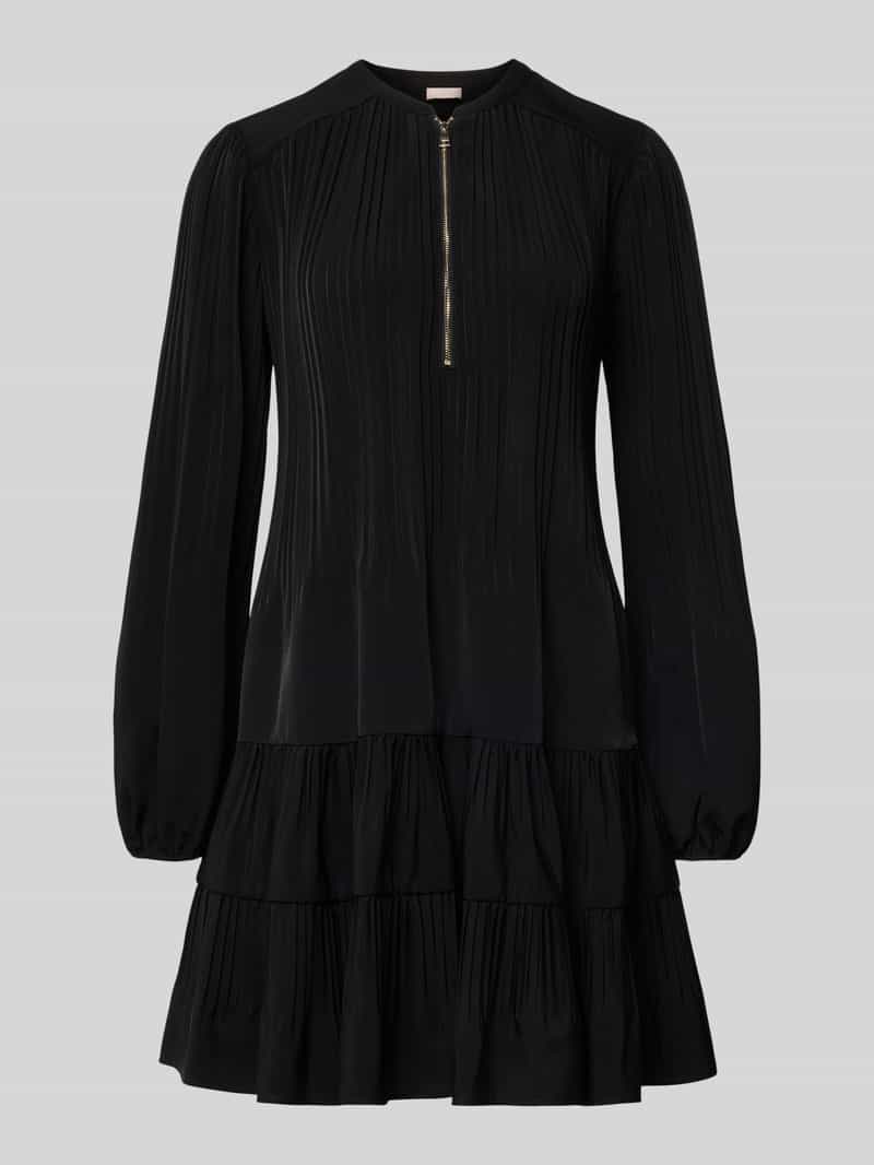 Liu Jo White Mini-jurk met plissévouwen