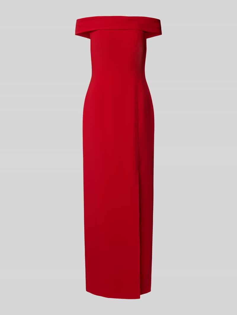 Lauren Ralph Lauren Avondjurk met carmenhals