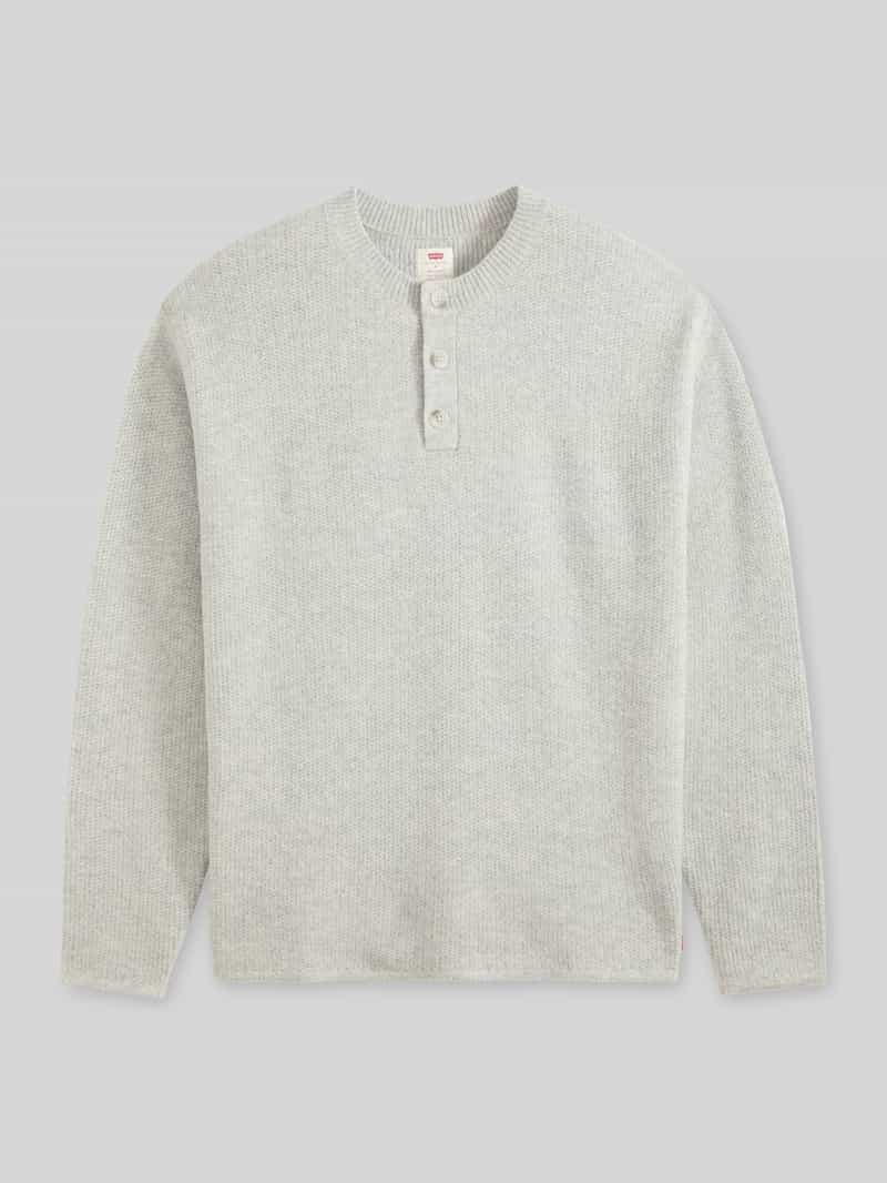 Levi's pullover in relaxed fit met wol