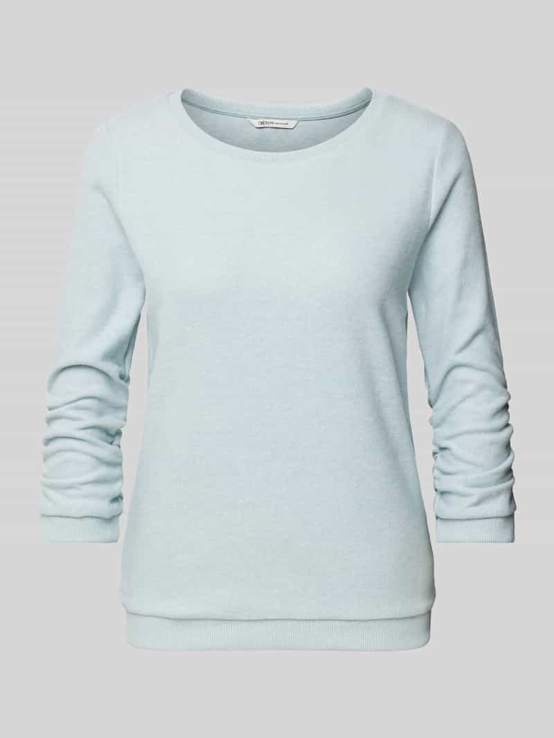 Tom Tailor Denim Regular fit gebreide pullover met katoen