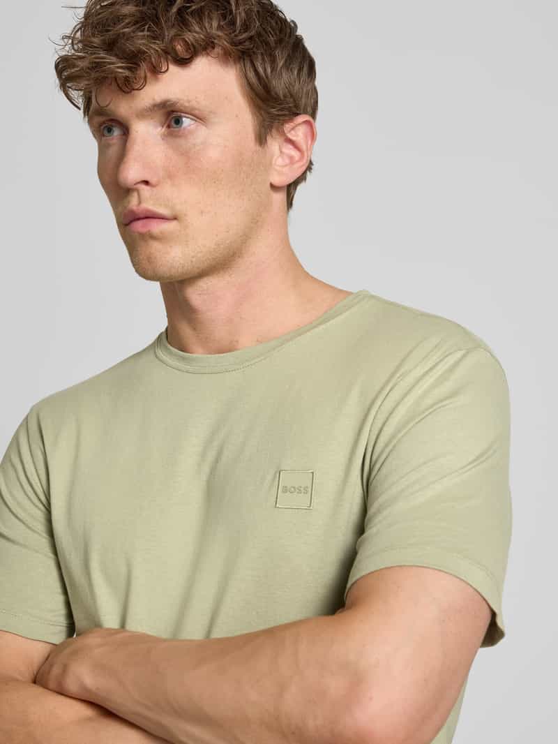 Boss Orange Regular fit T-shirt van puur katoen model 'TALES'