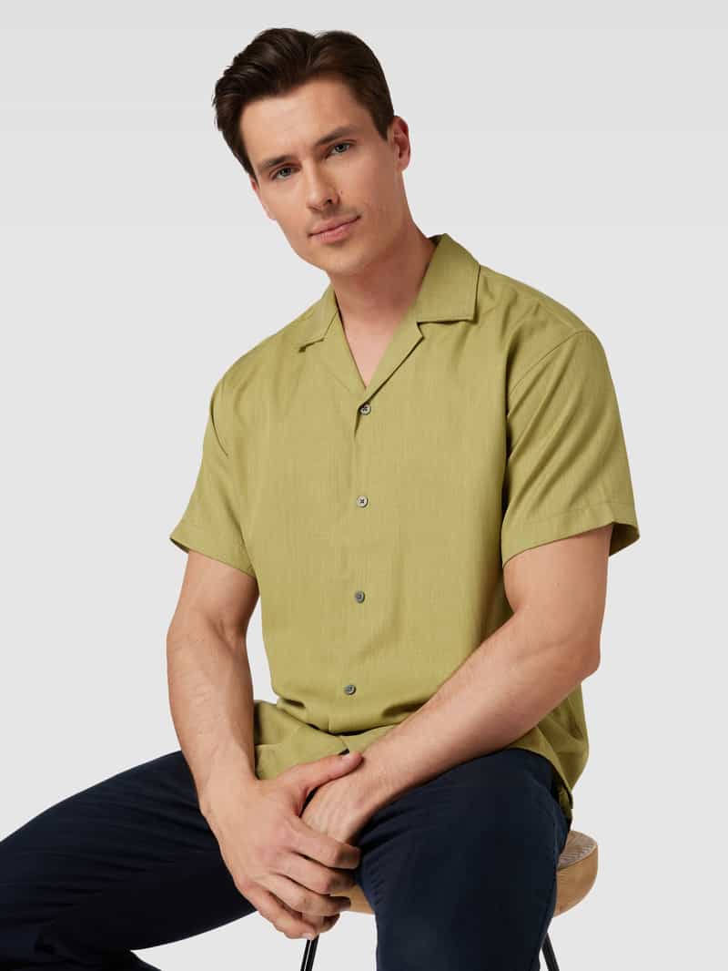 Jack & Jones Premium Vrijetijdsoverhemd met reverskraag model 'JUDE'