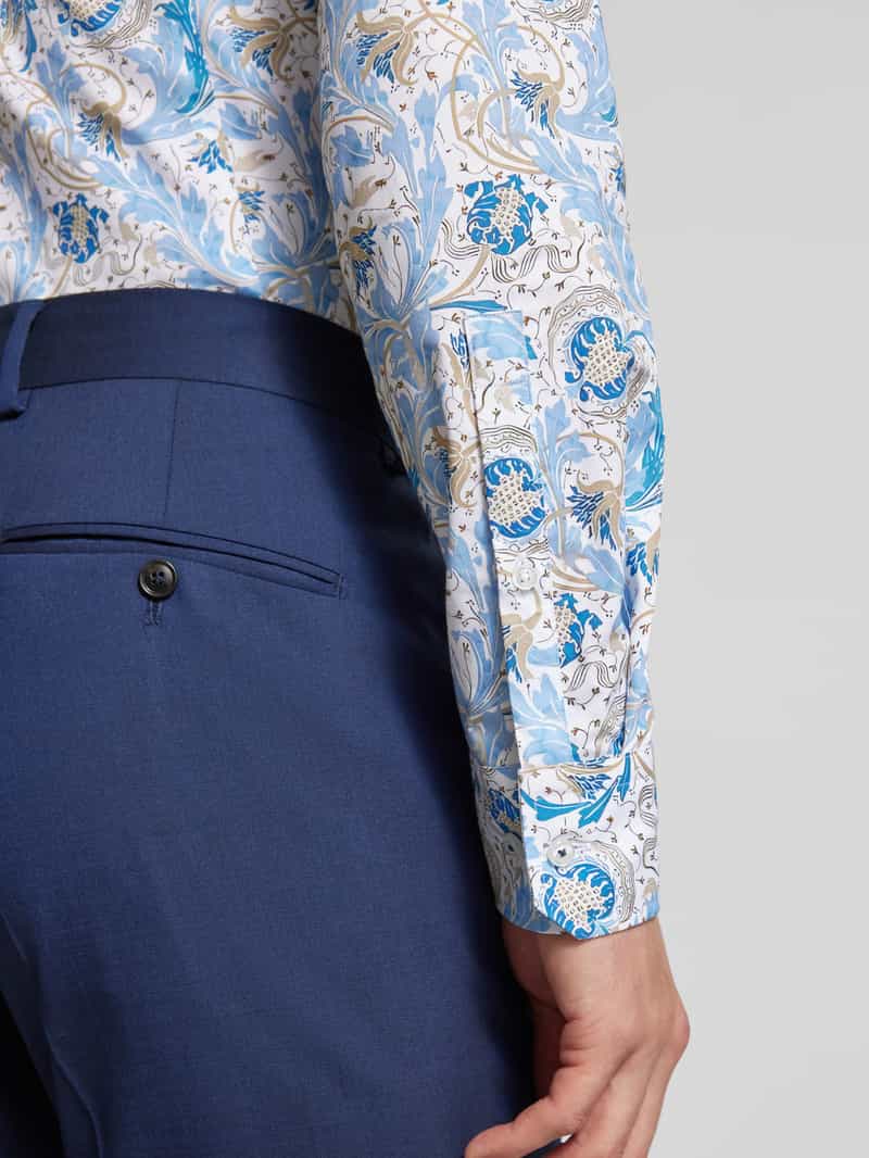 JOOP! Collection Slim fit zakelijk overhemd met haaikraag model 'Pares'