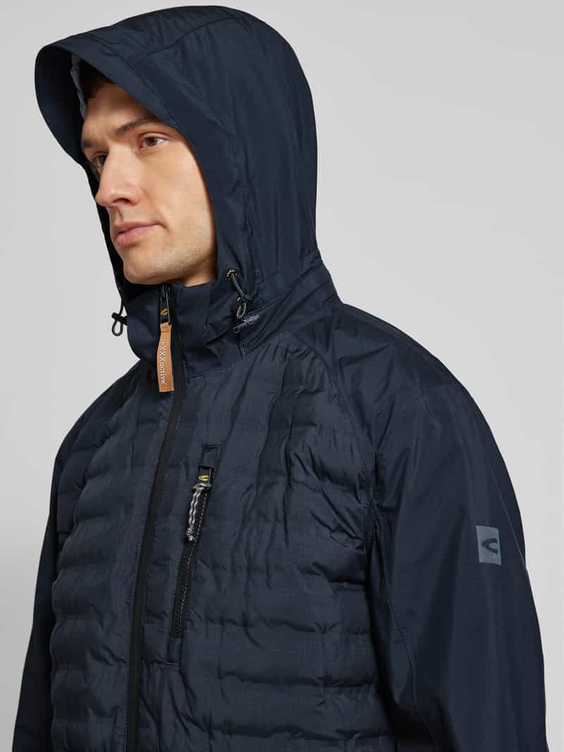 camel active Gewatteerd jack met capuchon
