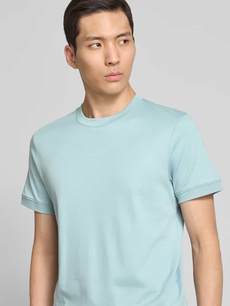 RAGMAN Regular fit T-shirt met ronde hals model 'ON'