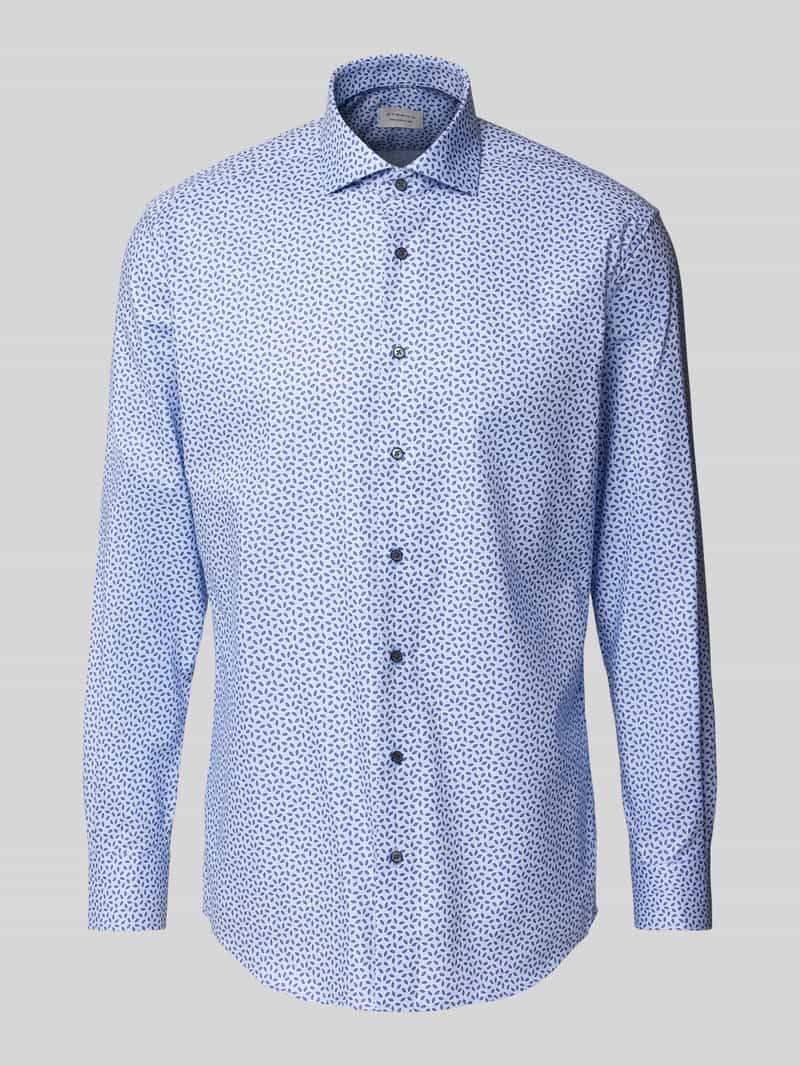 Eterna Modern fit zakelijk overhemd met haaikraag