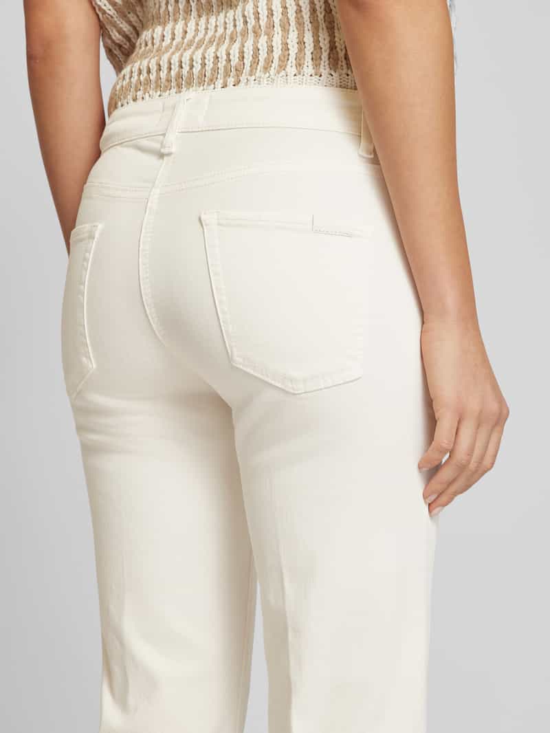 CAMBIO Regular fit jeans met verkort model 'FRANCESCA'