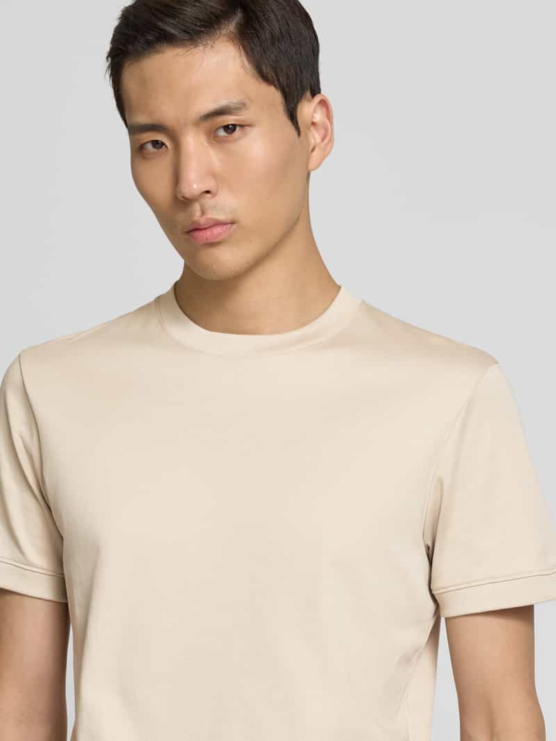 RAGMAN Regular fit T-shirt met ronde hals model 'ON'