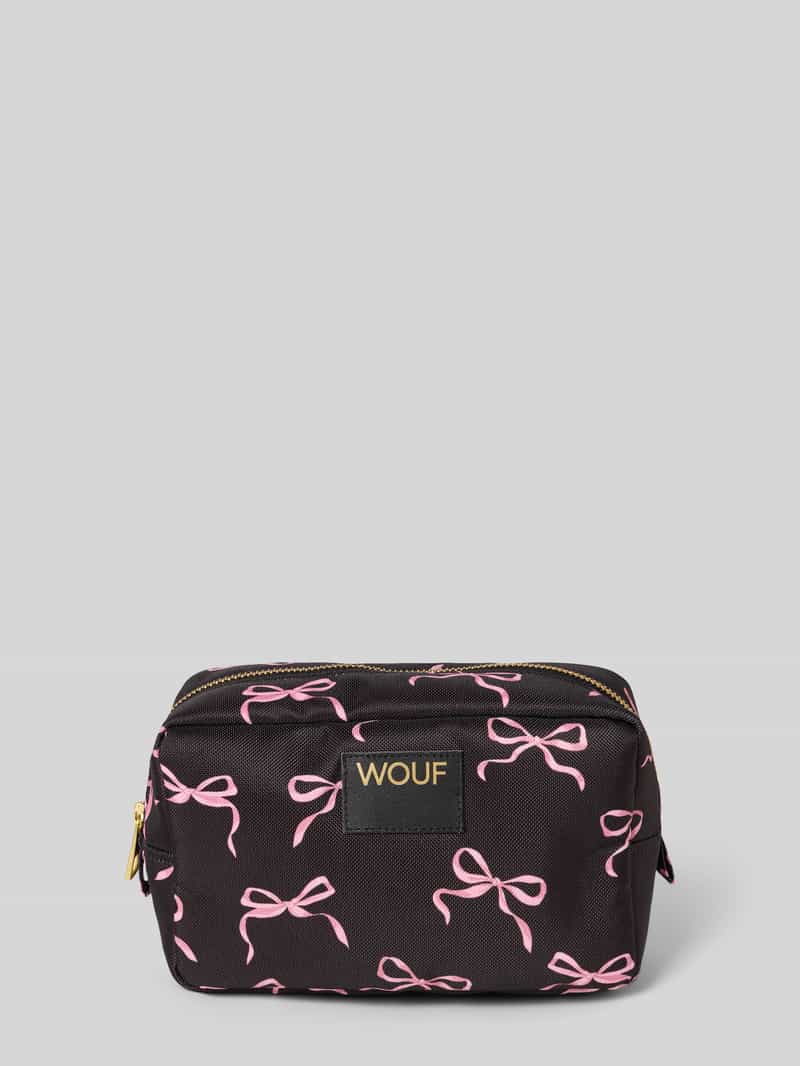 WOUF Make-uptasje met labeldetail model 'Juliette'
