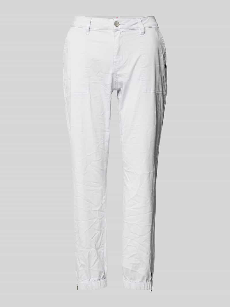 Buena Vista Tapered fit broek met verkort model 'Linda'