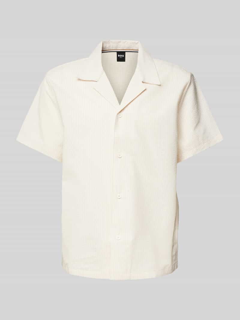 Boss Regular fit vrijetijdsoverhemd met 1 2-mouwen model 'Velvetfish'