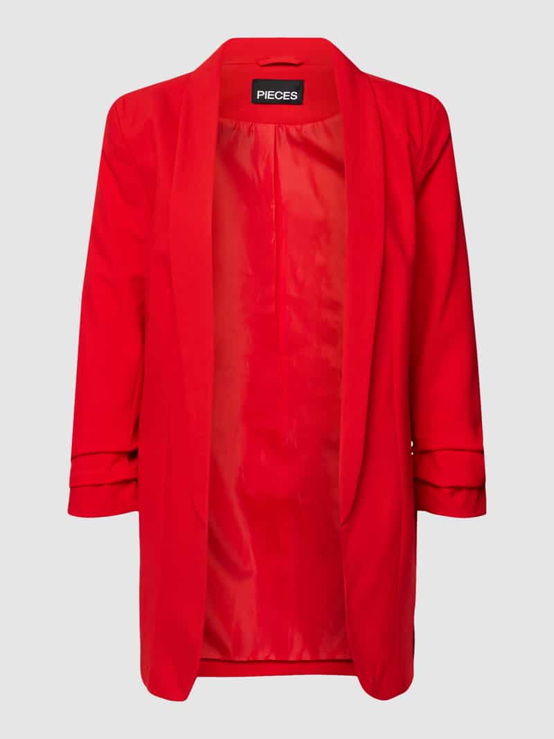 regular fit longblazer met viscosegehalte model 'BOSELLA'