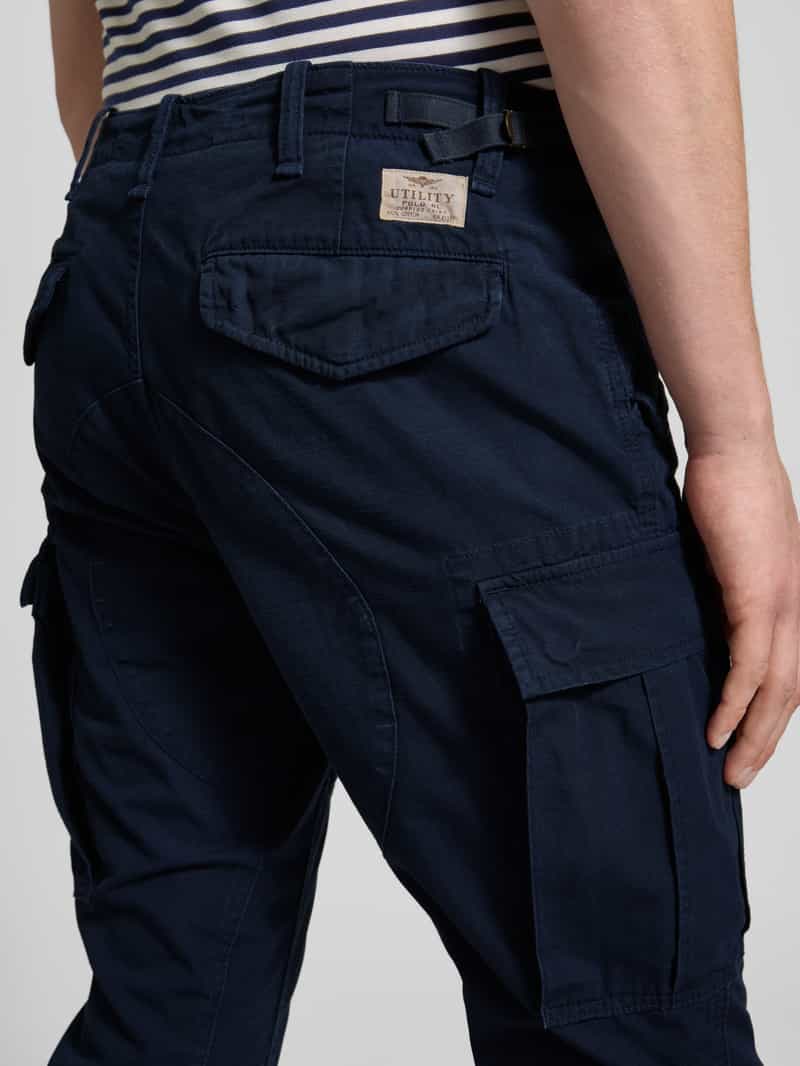 Polo Ralph Lauren Slim fit cargobroek met klepzakken