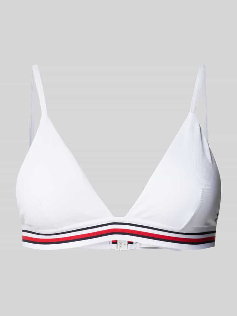 Tommy Hilfiger Bikinitop met verstelbare spaghettibandjes
