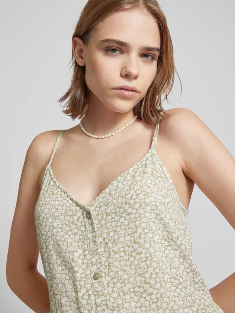 Pieces Mini-jurk met doorknoopsluiting model 'TALA'