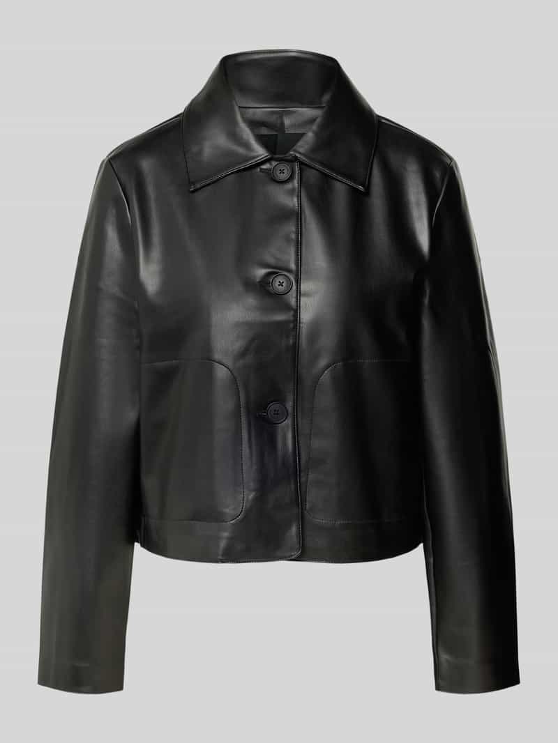 someday Regular fit blazer in leerlook model 'Noebe'