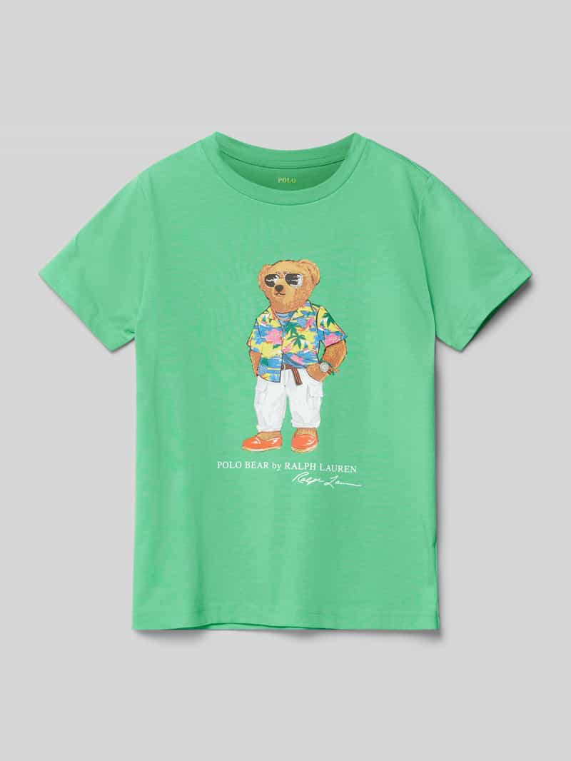 Polo Ralph Lauren Kids T-shirt met labelprint