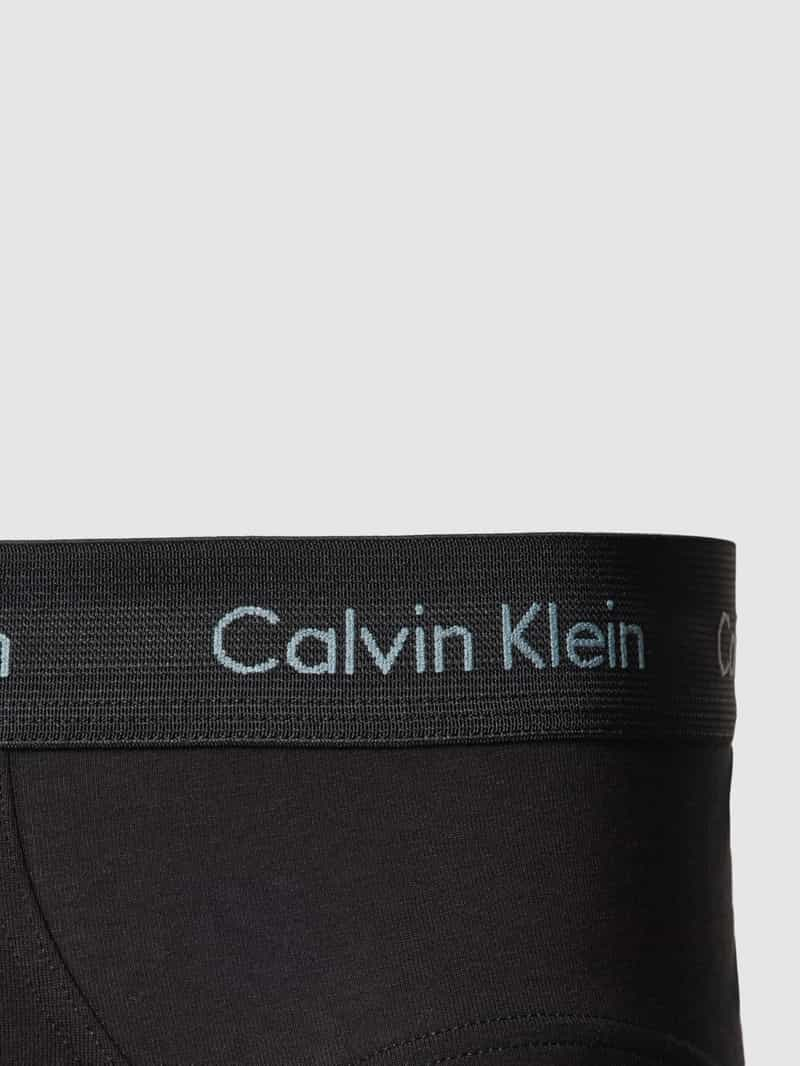 Calvin Klein Underwear Slip met label in band in set van 3 stuks