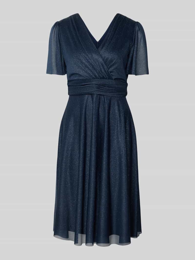 Christian Berg Cocktail Cocktailjurk met V-hals