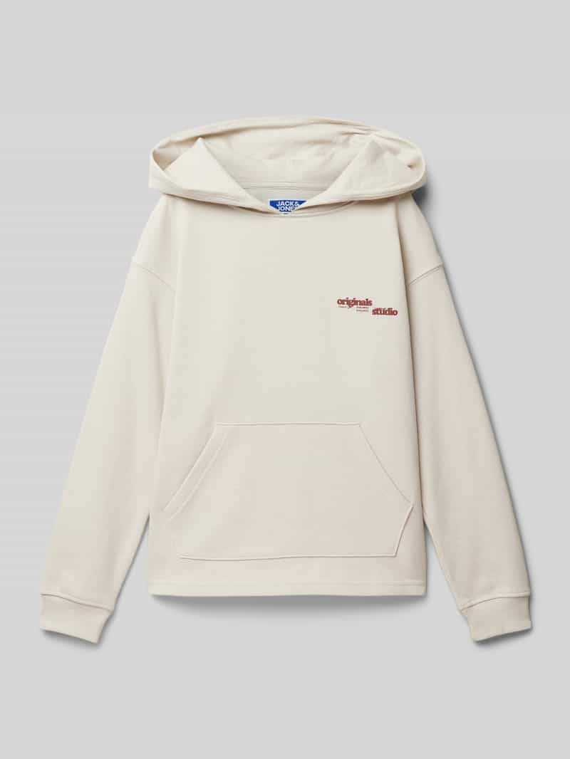 jack & jones Hoodie met labelprint model 'GREENPOINT'