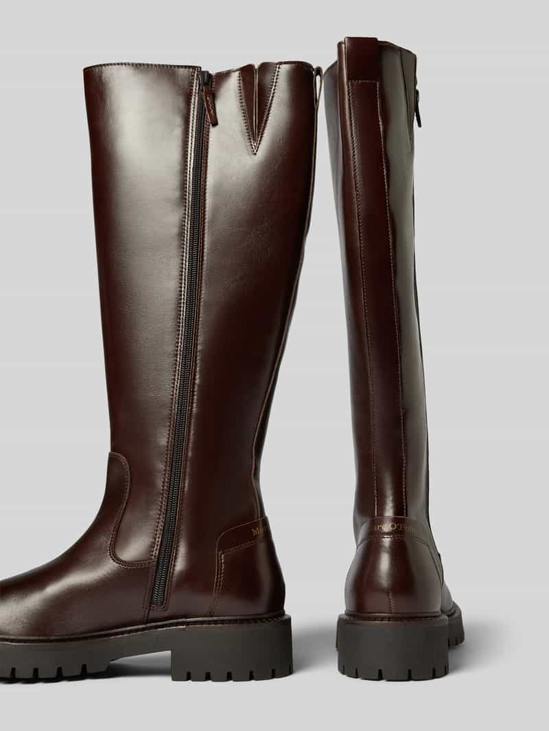 Marc O'Polo Laarzen van echt runderleer