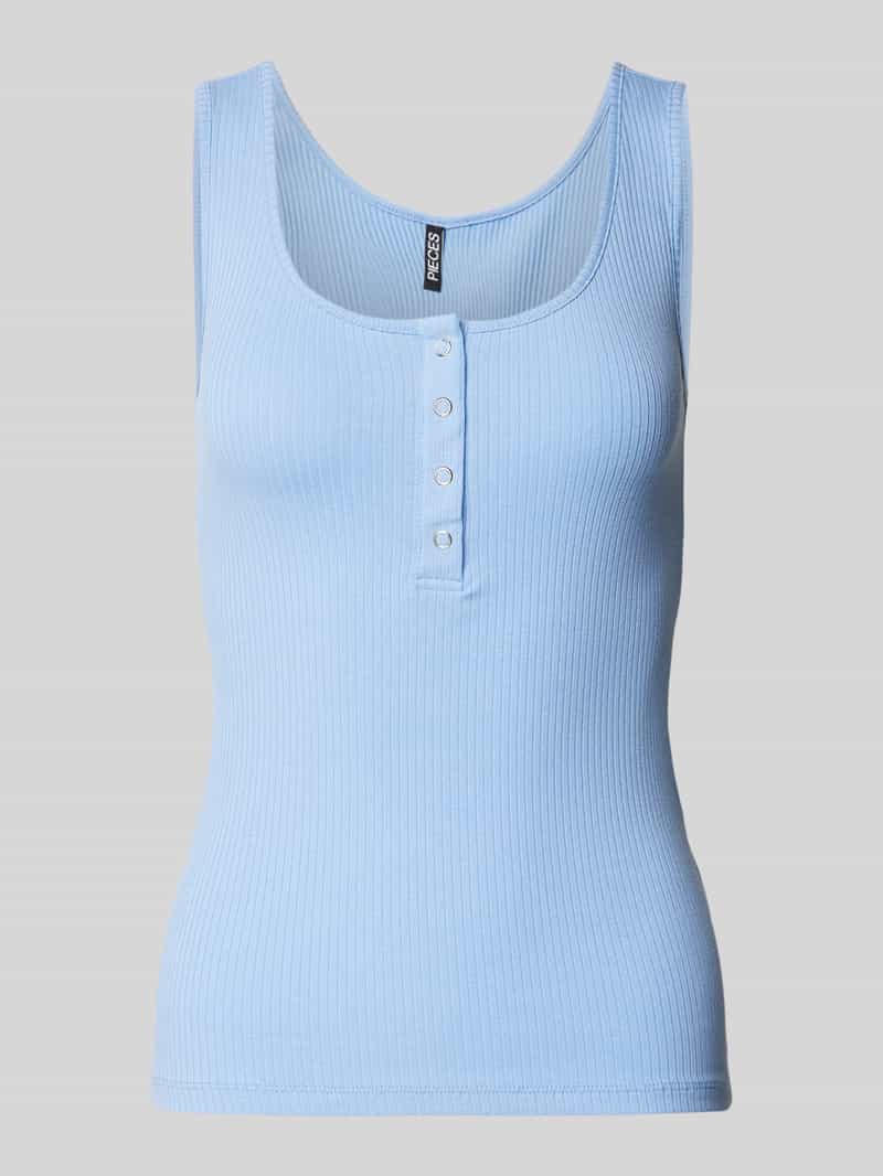 Pieces Tanktop in riblook