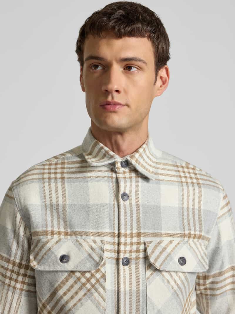Jack & Jones Premium Regular fit vrijetijdsoverhemd met kentkraag