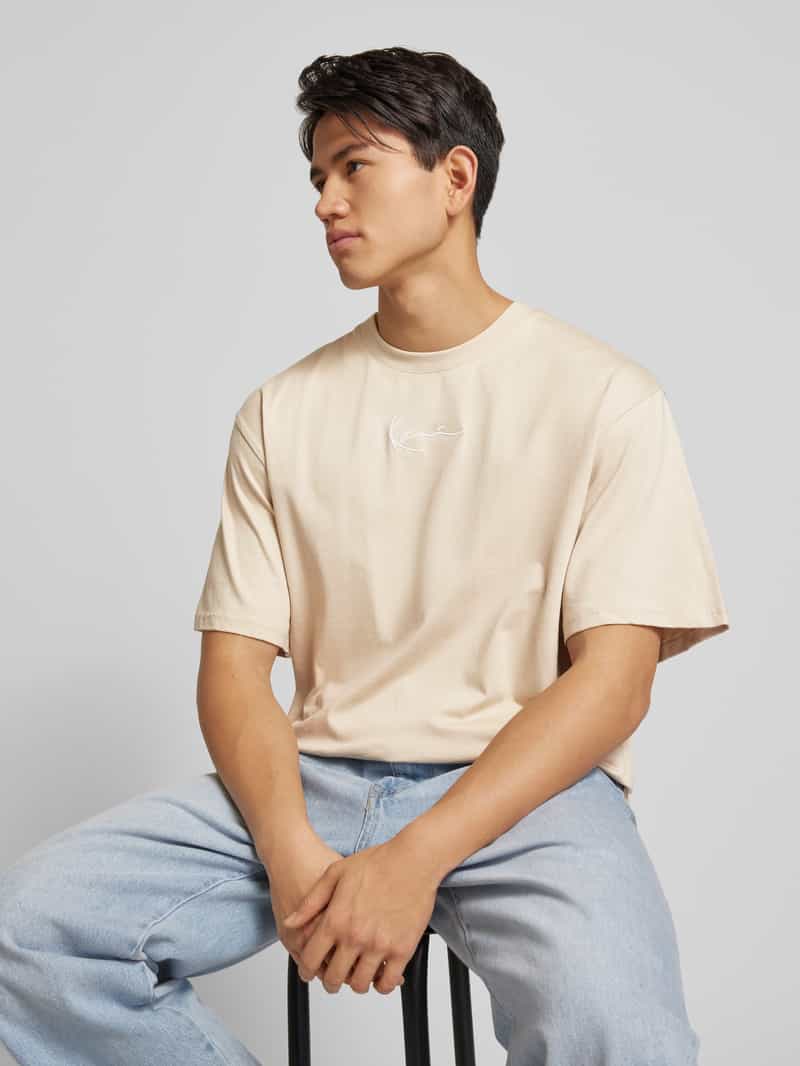 Karl Kani T-shirt met labelstitching