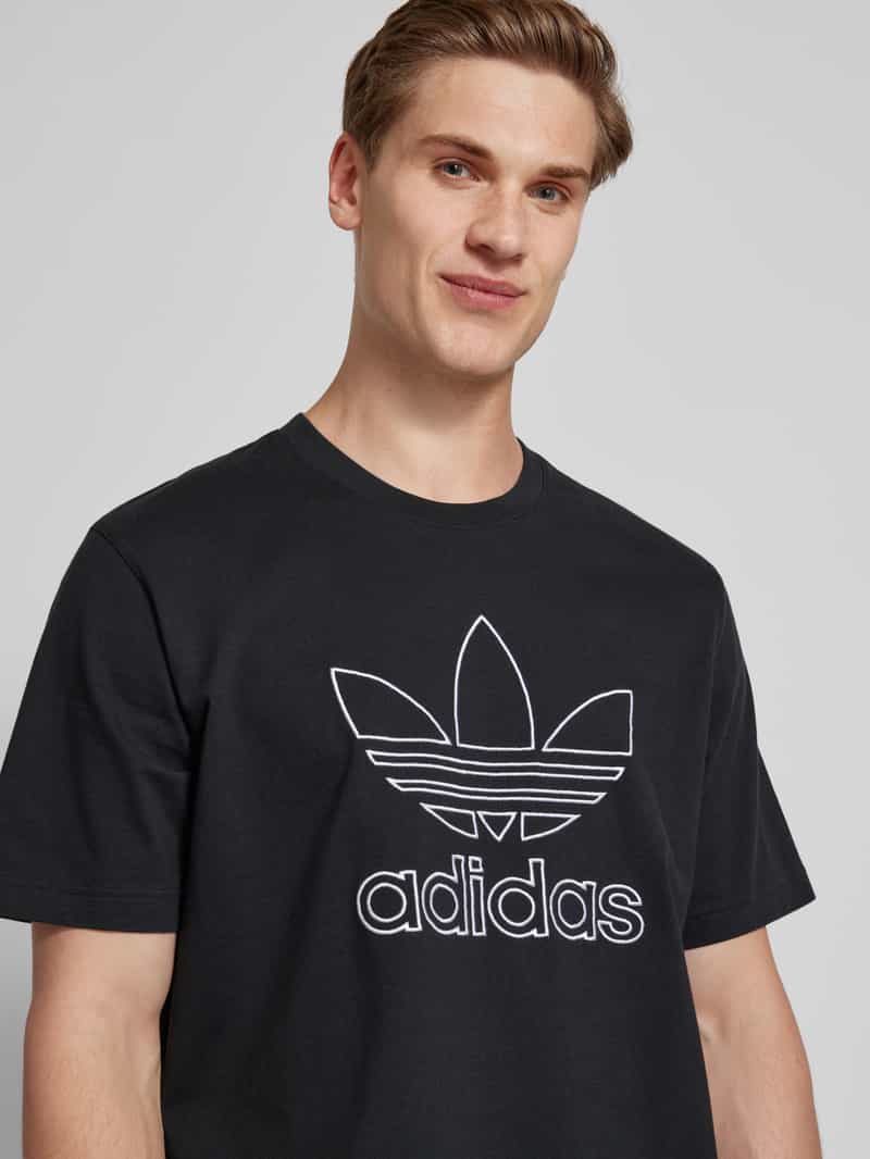 adidas Originals T-shirt met labelprint