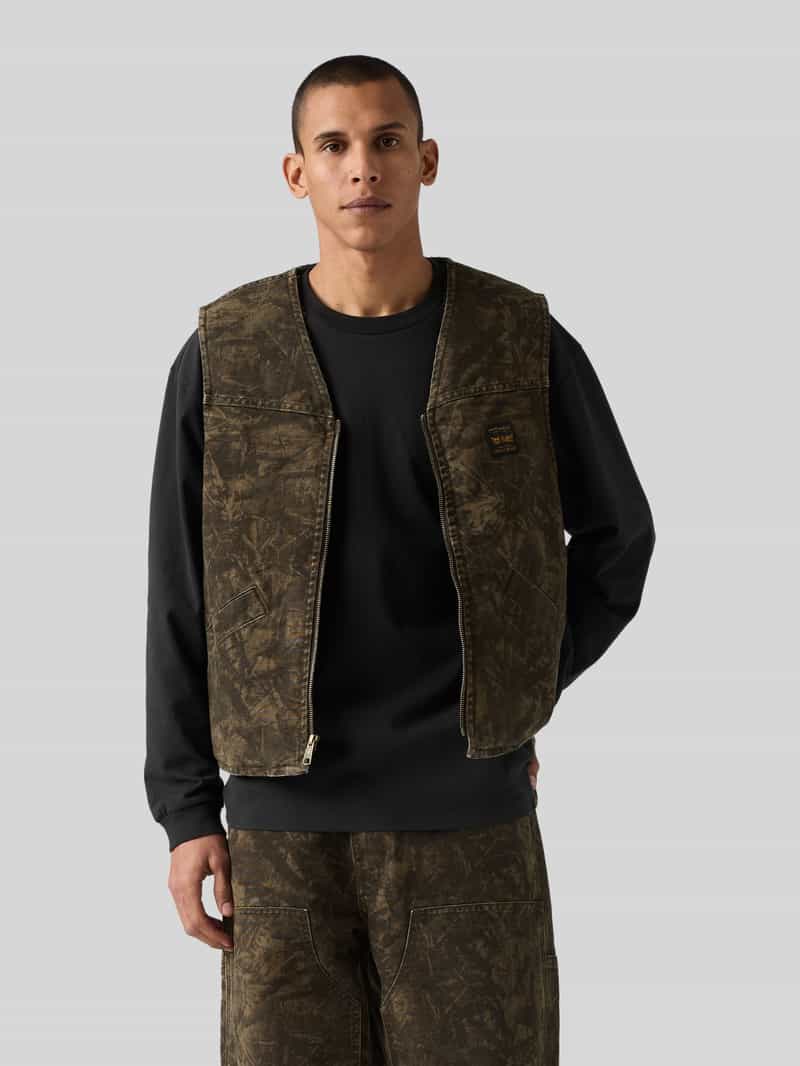 Levi's Regular fit bodywarmer van puur katoen model 'SARATOGA'