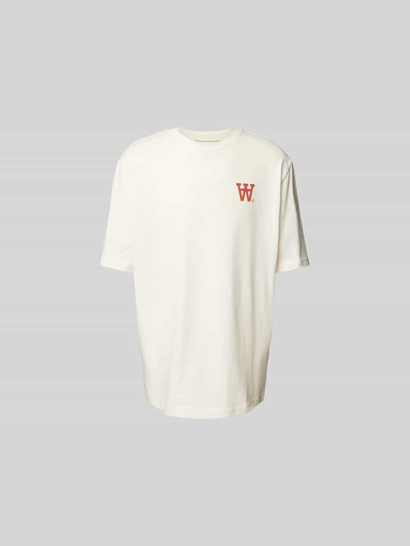 Wood Oversized T-shirt van katoen
