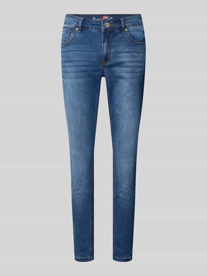 Buena Vista Skinny fit jeans met verkort model 'ITALY'