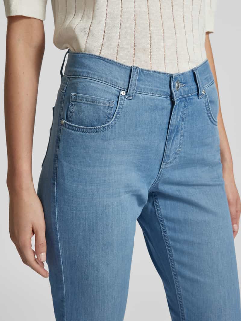 Angels Korte jeans in effen design model 'Leni'