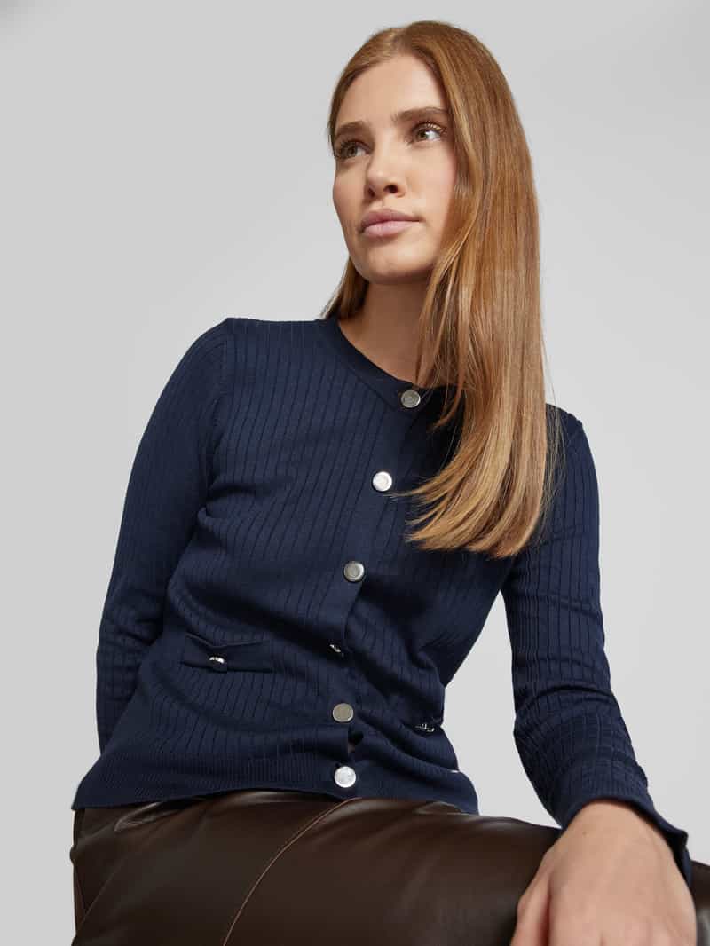 MORE & MORE Cardigan in riblook