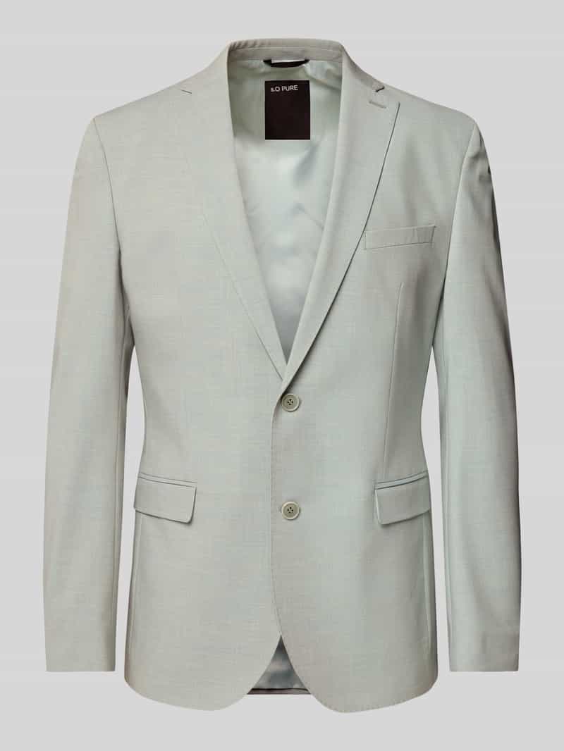 s.Oliver BLACK LABEL Slim fit colbert met viscose