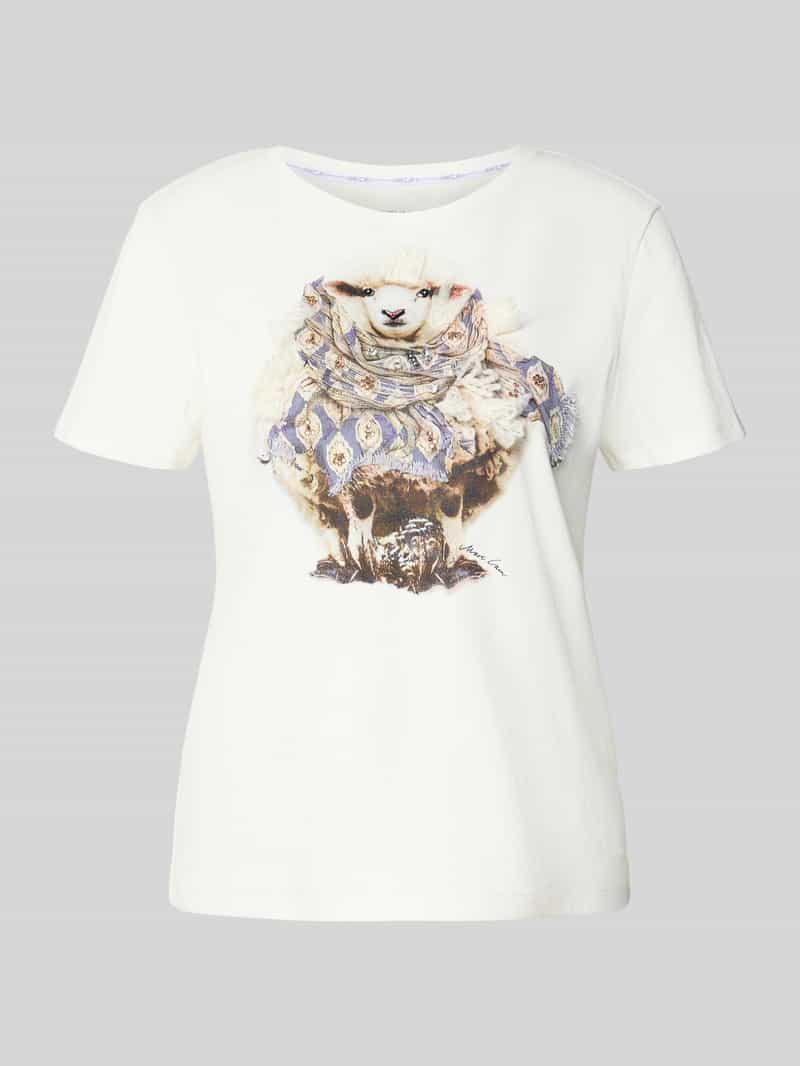Marc Cain T-shirt met ronde hals