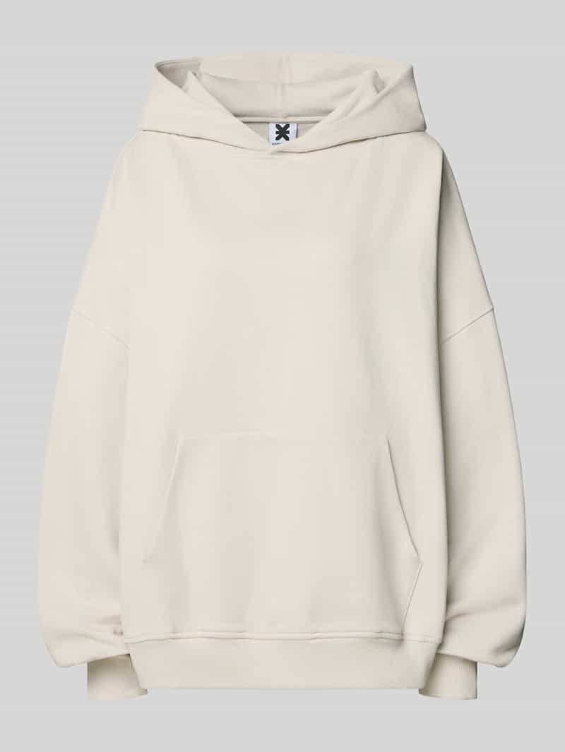 Karo Kauer Oversized hoodie met capuchon en kangoeroezak