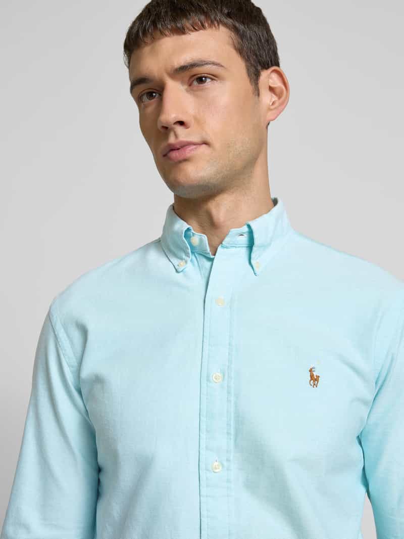 Polo Ralph Lauren Custom fit vrijetijdsoverhemd met logostitching