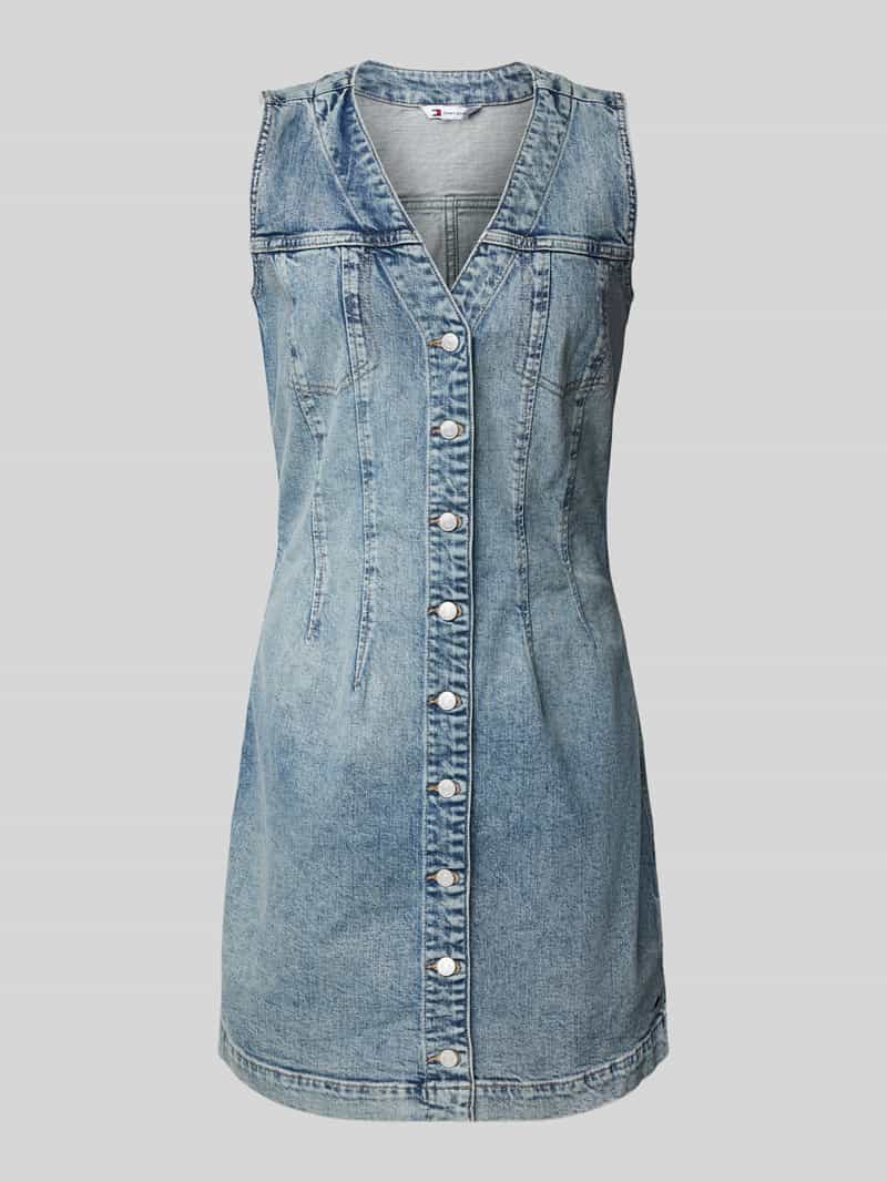 Tommy Jeans Nauwsluitende jeansjurk van katoenmix