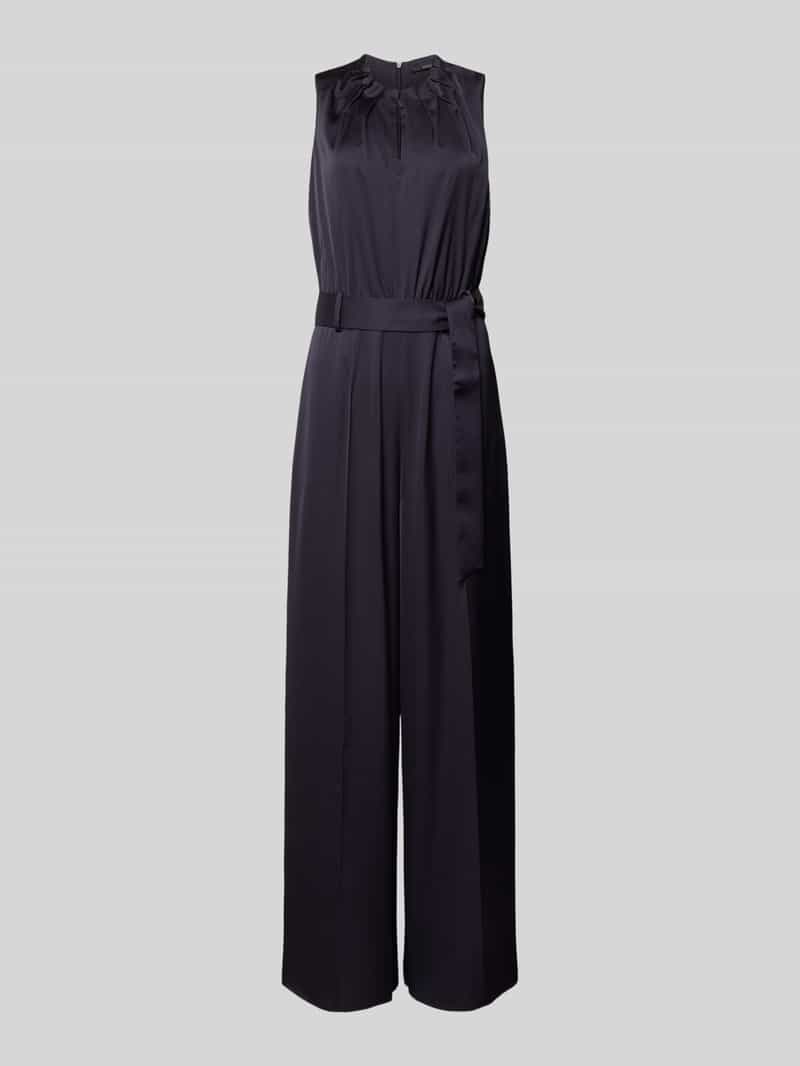 comma Jumpsuit met strikceintuur