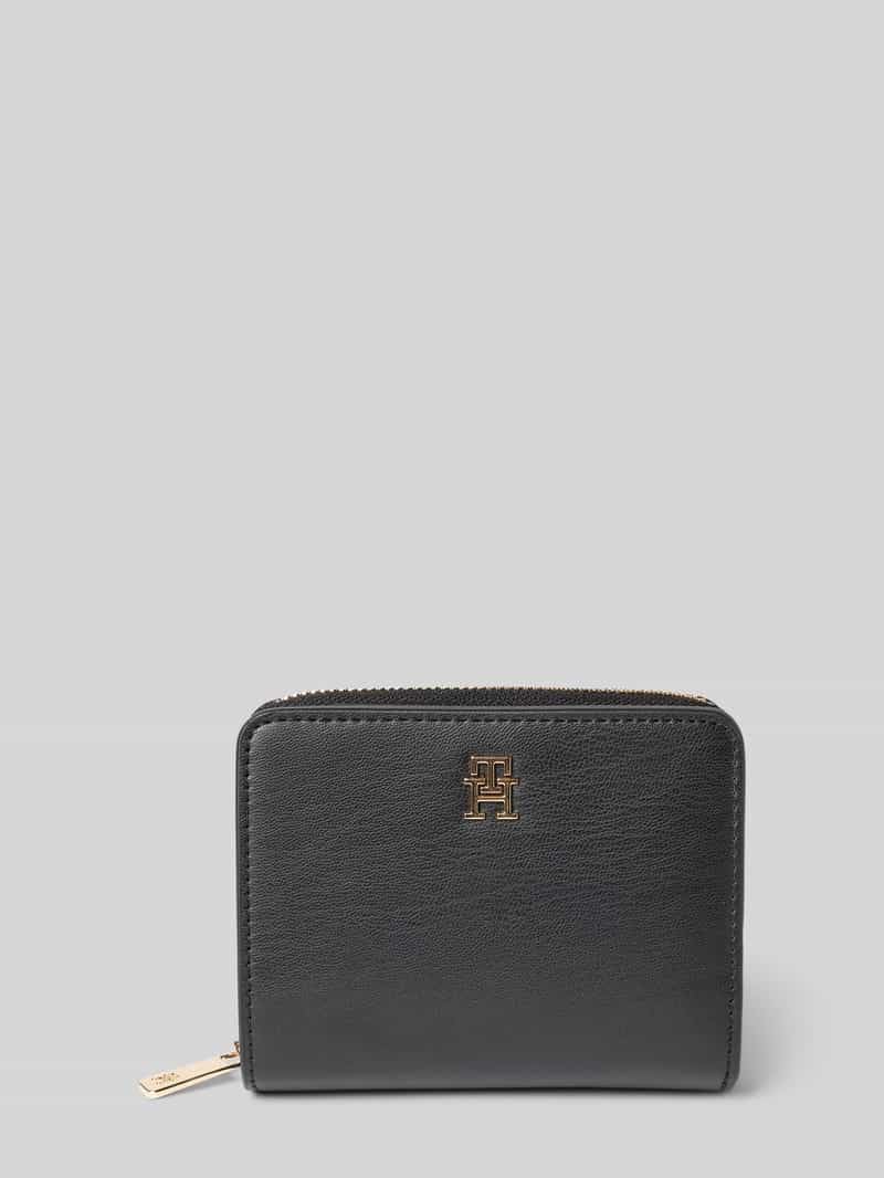 Portemonnee met logo-applicatie, model 'ICON MED ZA FLAP'