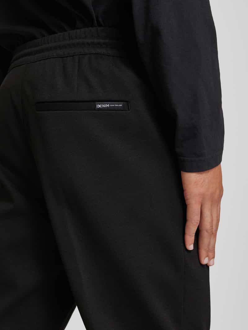 Tom Tailor Denim Tapered fit chino met viscose