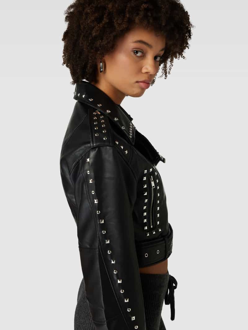 Only Bikerjack in leerlook model 'SIA'