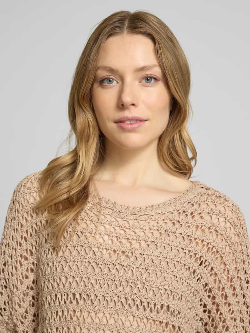 b.Young Gebreide pullover met vleermuismouwen model 'MARAX'
