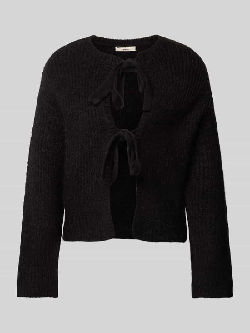 Gina Tricot Cardigan met opengewerkte voorkant