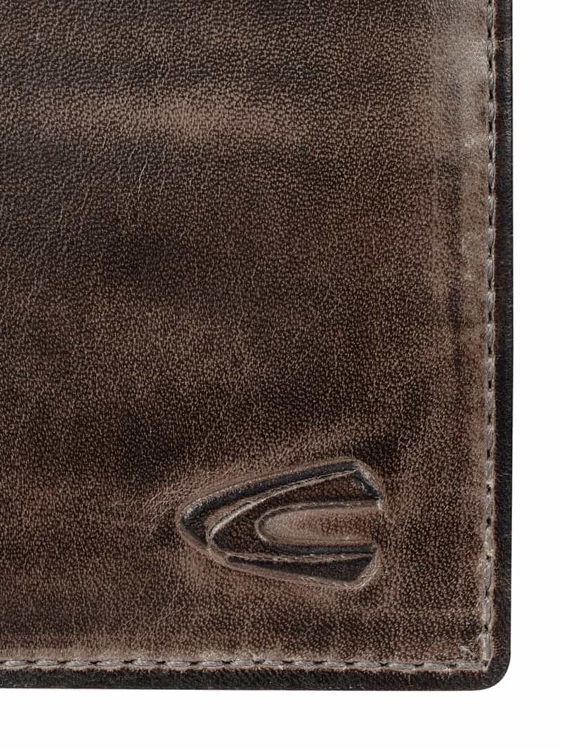 camel active Leren portemonnee in retrolook